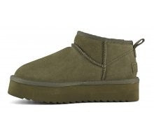 COLORS OF CALIFORNIA STIVALE BASSO PLATFORM HC.YWPLA01 VERDE MILITARE