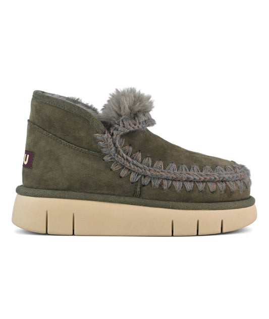 MOU STIVALI IN PELLE ESKIMO BOUNCE MU.FW531009A VERDE OLIVA