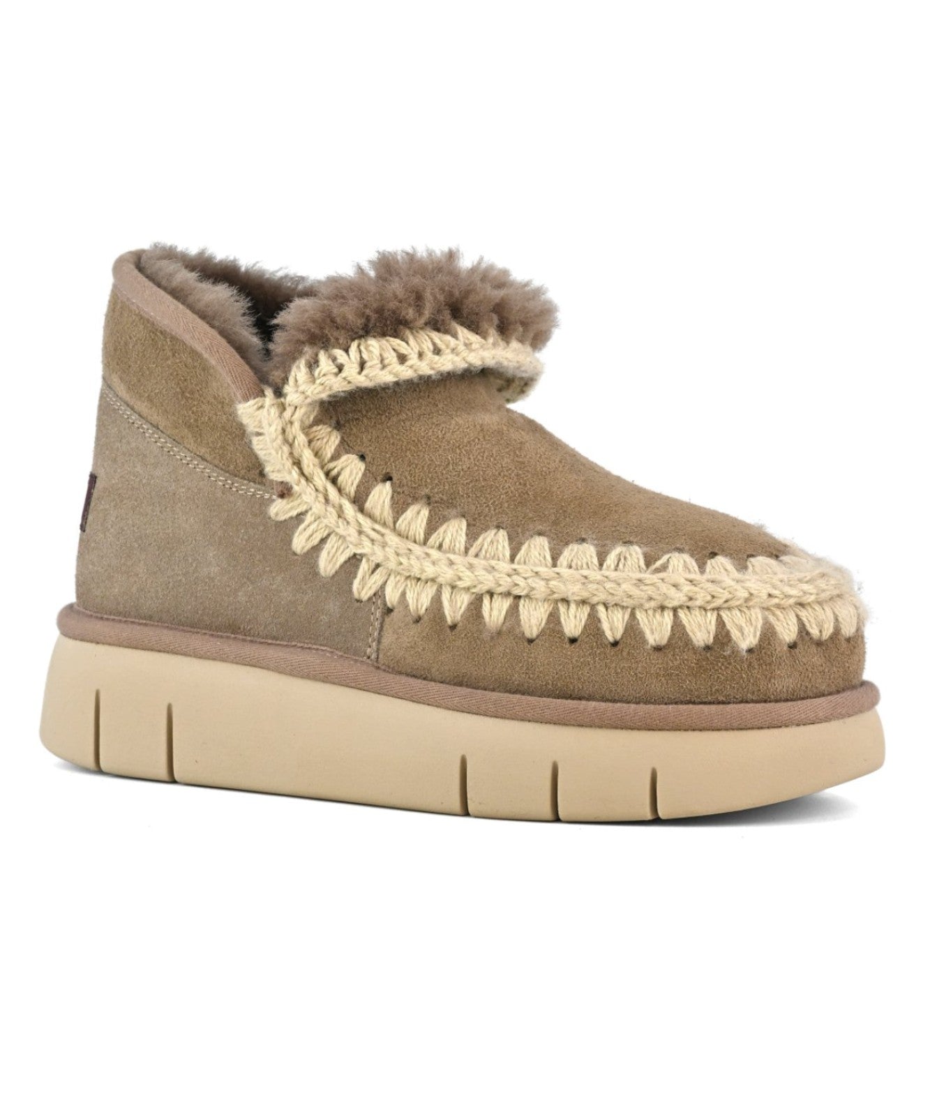 MOU STIVALI IN PELLE ESKIMO BOUNCE MU.FW531009A GRIGIO ELEFANTE