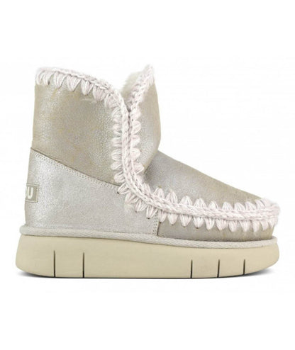 MOU STIVALI IN PELLE ESKIMO 18 BOUNCE MU.FW531002B ARGENTO