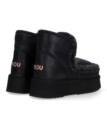 MOU STIVALE MINI ESKIMO PLATFORM MU.FW681000B NERO