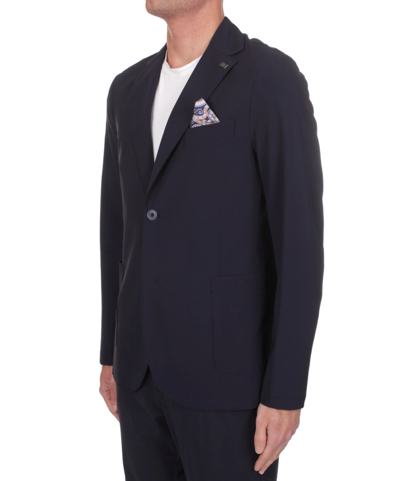 BOB Giacca Fricky in Tessuto Tecnico FRICKY440/T440 Blu Notte