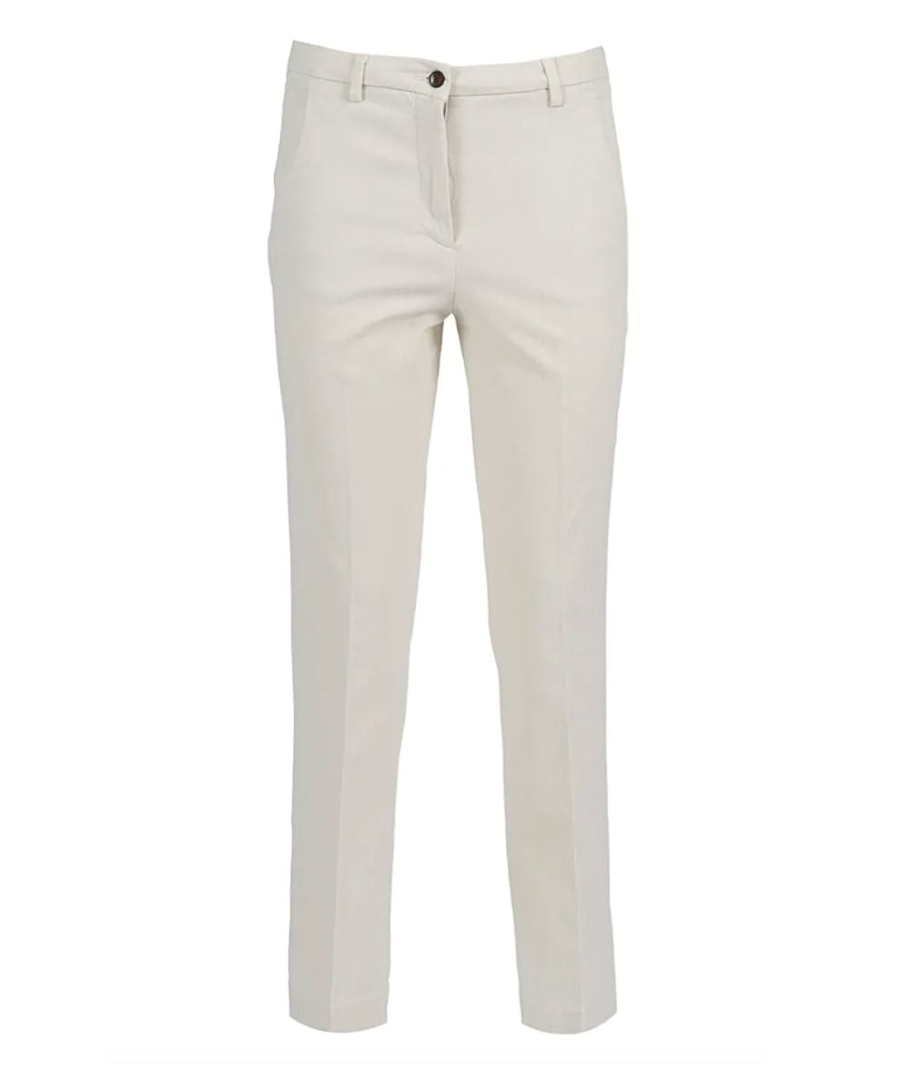 BRIGLIA 1949 Pantalone Slim Fit Isolde GW ISOLDEGW/400053 Avorio