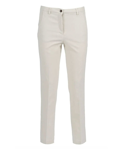 BRIGLIA 1949 Pantalone Slim Fit Isolde GW ISOLDEGW/400053 Avorio
