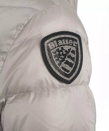 Blauer Piumino Lungo Agnes 24WBLDK03037 Grigio