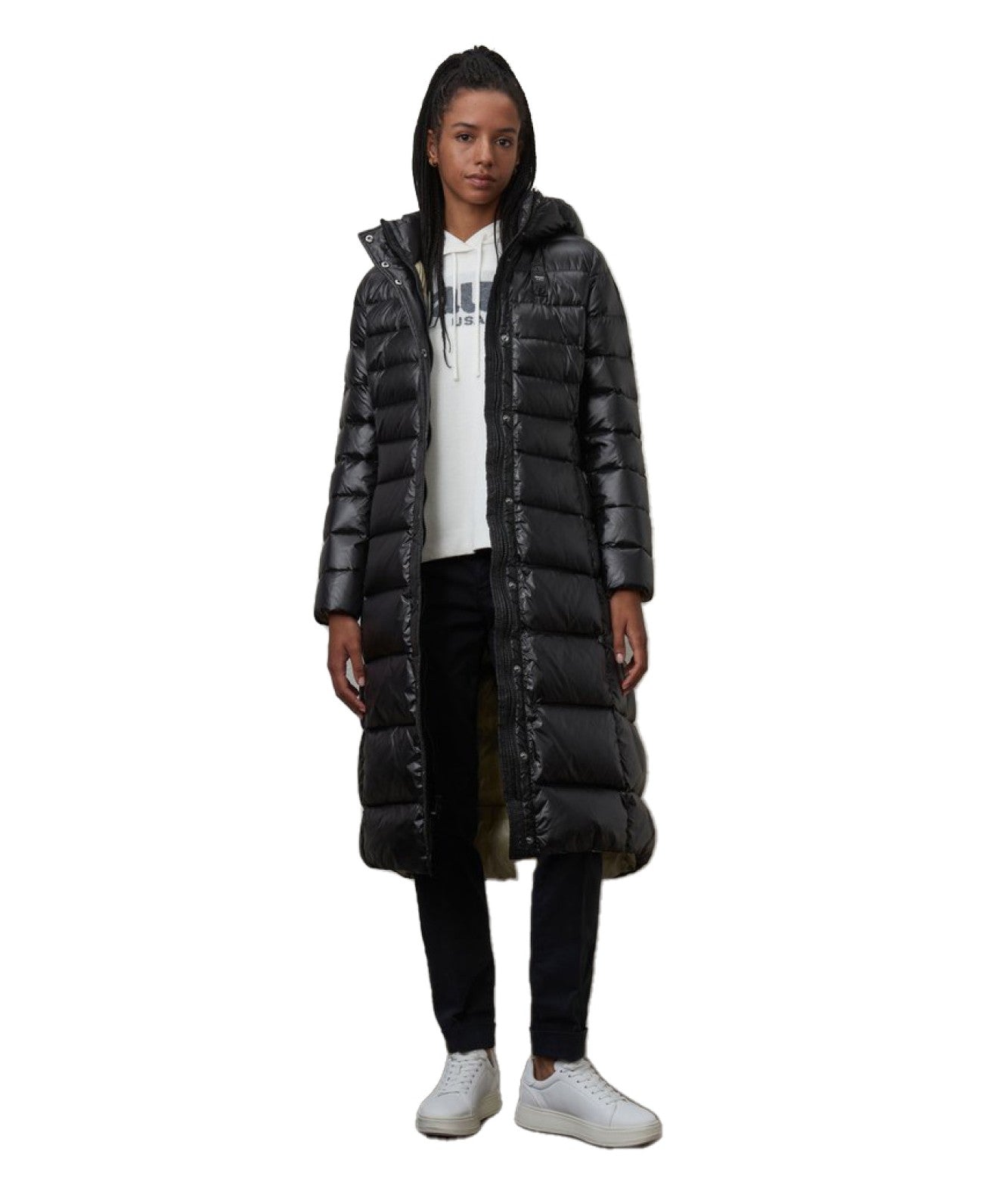 Blauer Piumino Lungo Anita 23WBLDK03090 Nero