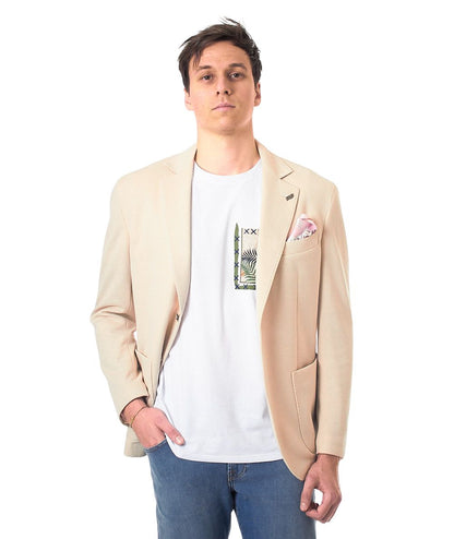 Bob Jacket Lord in Fabric Operated LORD410 T410 Beige Sand