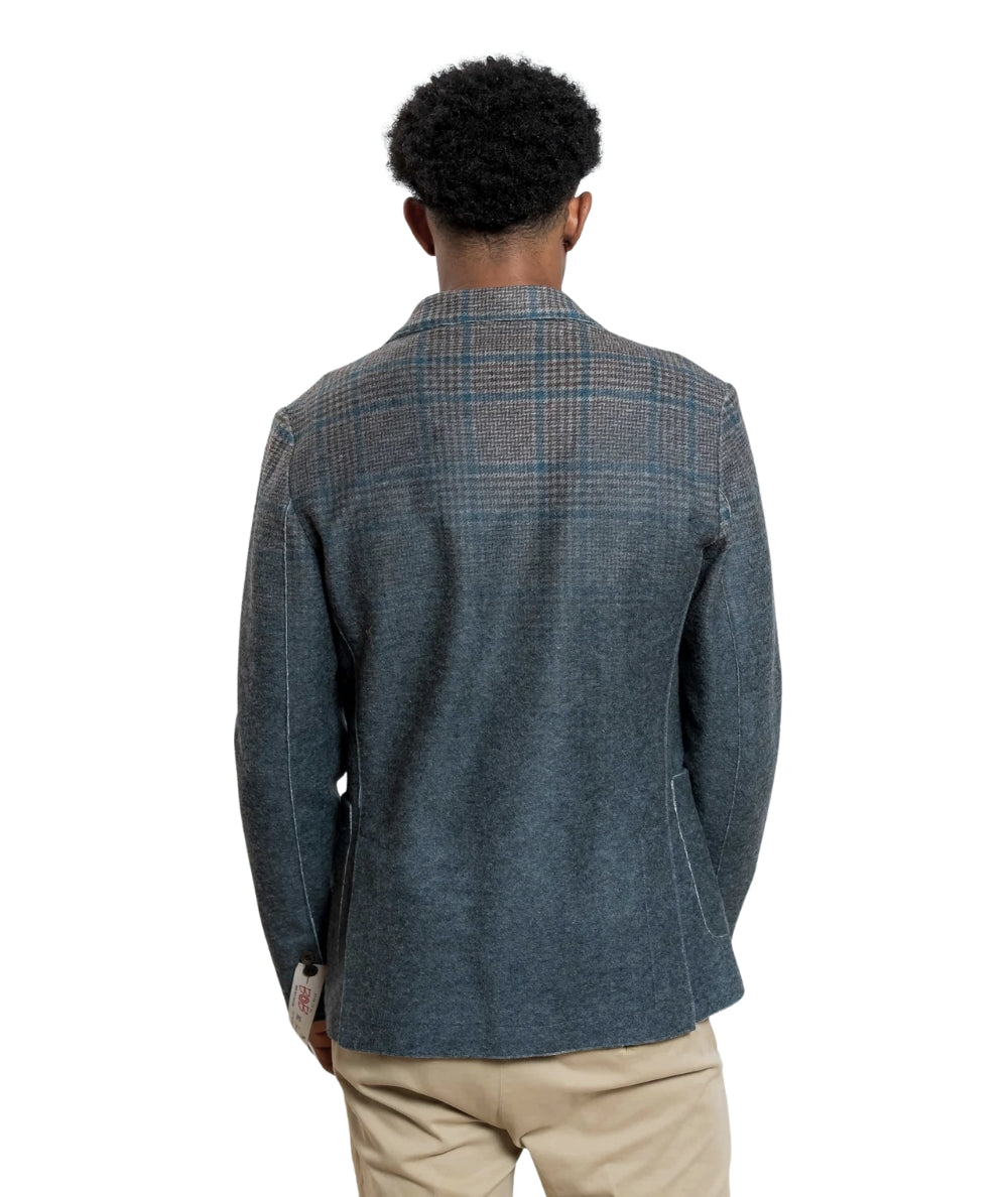 Bob Giacca Monopetto Degradè DYLAN104 Multicolore