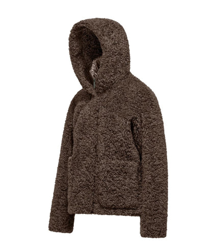Bomboogie Cappotto Corto Effetto Sherpa GW9191 SFC6 Marrone