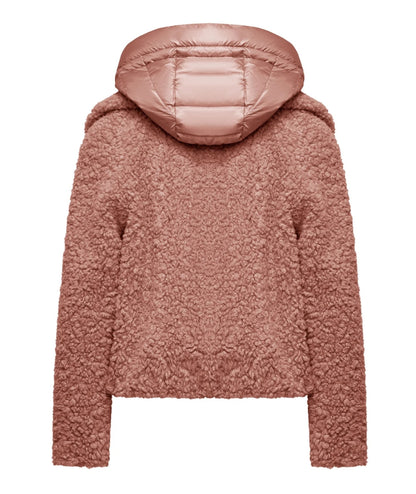 Bomboogie Cappotto Corto in Faux Sherpa JW8196-SFC5 Rosa