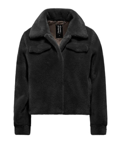 Bomboogie Giacca Corta in Ecopelliccia JW8683-FSB5 Nero