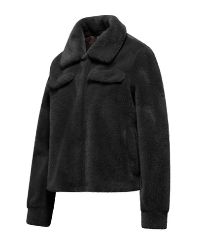 Bomboogie Giacca Corta in Ecopelliccia JW8683-FSB5 Nero