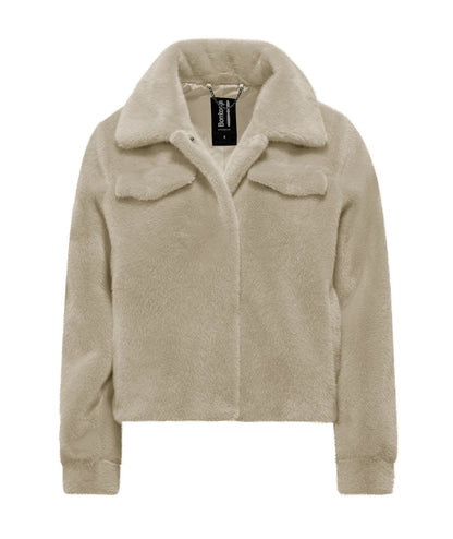 Bomboogie Giacca in Eco Pelliccia JW8683-FSB5 Beige