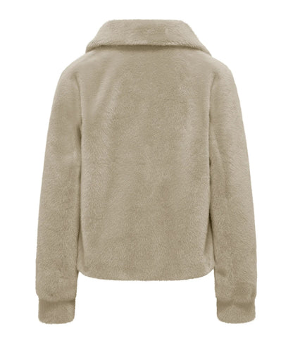 Bomboogie Giacca in Eco Pelliccia JW8683-FSB5 Beige