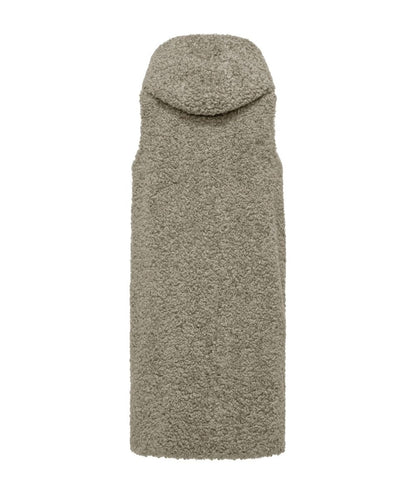 Bomboogie Gilet Lungo Effetto Sherpa VWKLOE SFC6 Beige