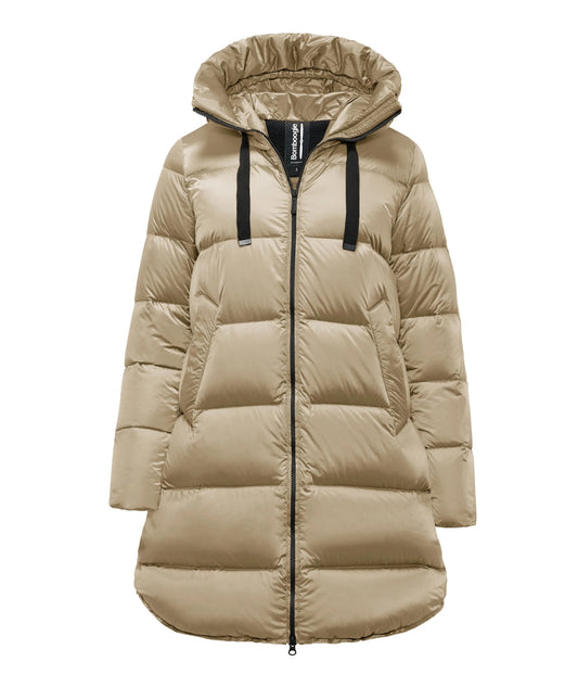 Bomboogie Piumino Lungo con Cappuccio CW6630-DLC5 Beige
