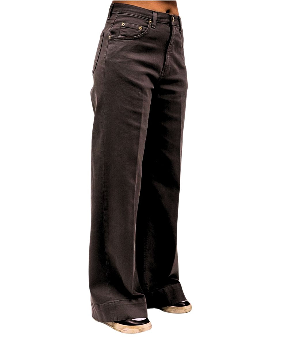 Briglia 1949 Pantalone Wide Leg Colorado GW COLORADOGW Marrone