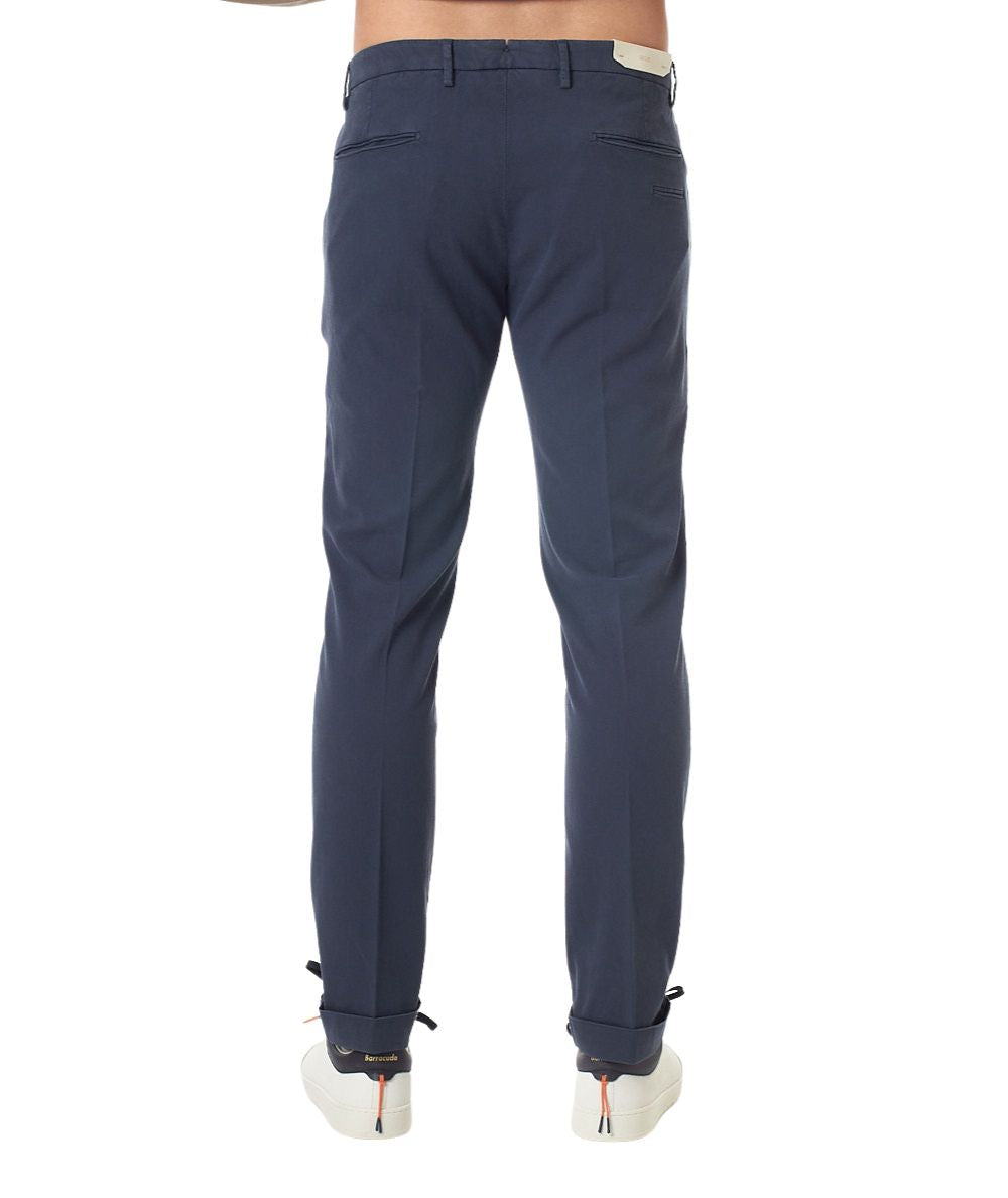 Briglia Chinohose aus strukturierter Baumwolle BG03 325045 00091 Ultramarinblau