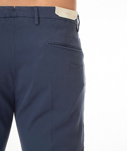 Briglia Chinohose aus strukturierter Baumwolle BG03 325045 00091 Ultramarinblau