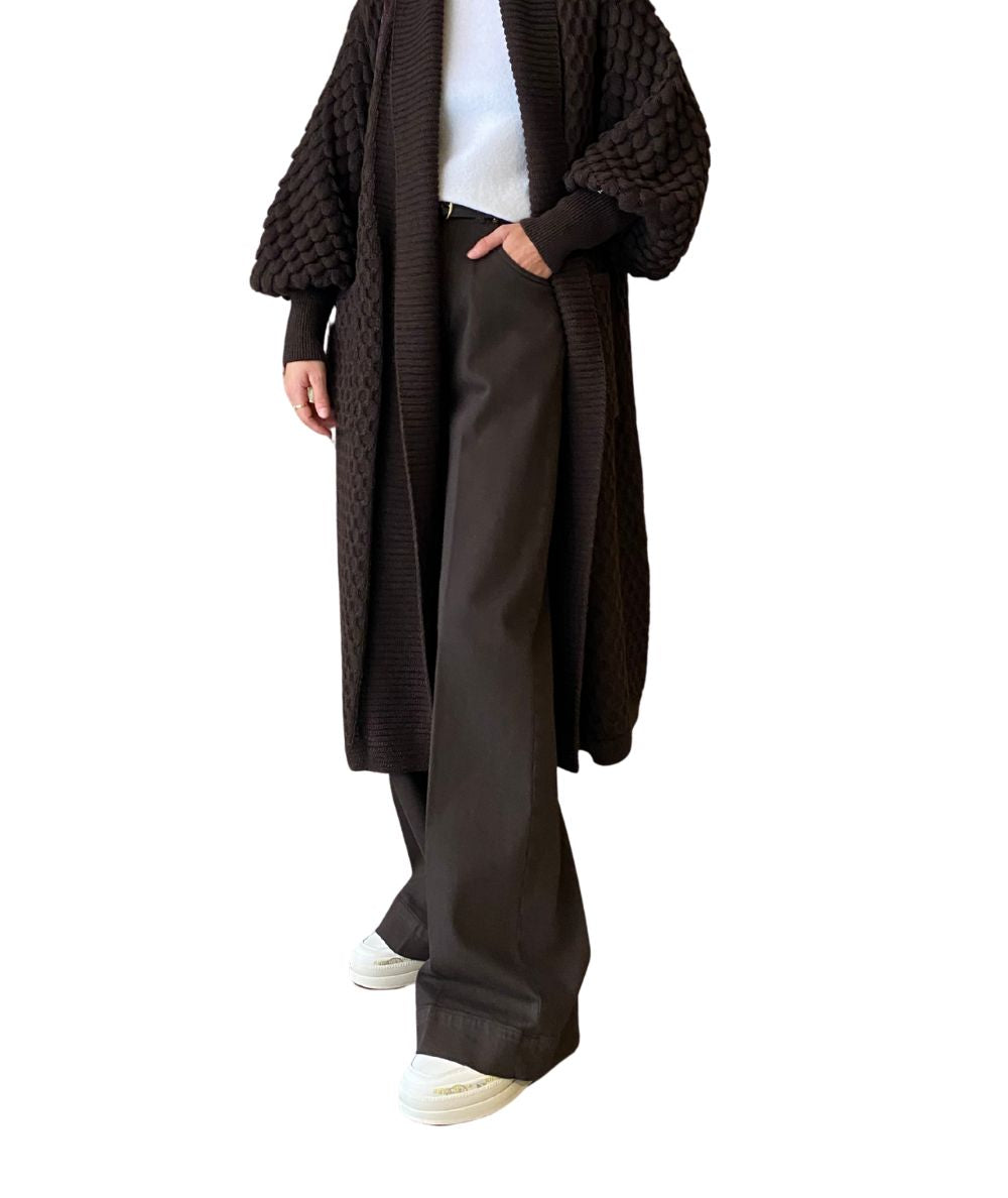 Briglia 1949 Pantalone Wide Leg Colorado GW COLORADOGW Marrone