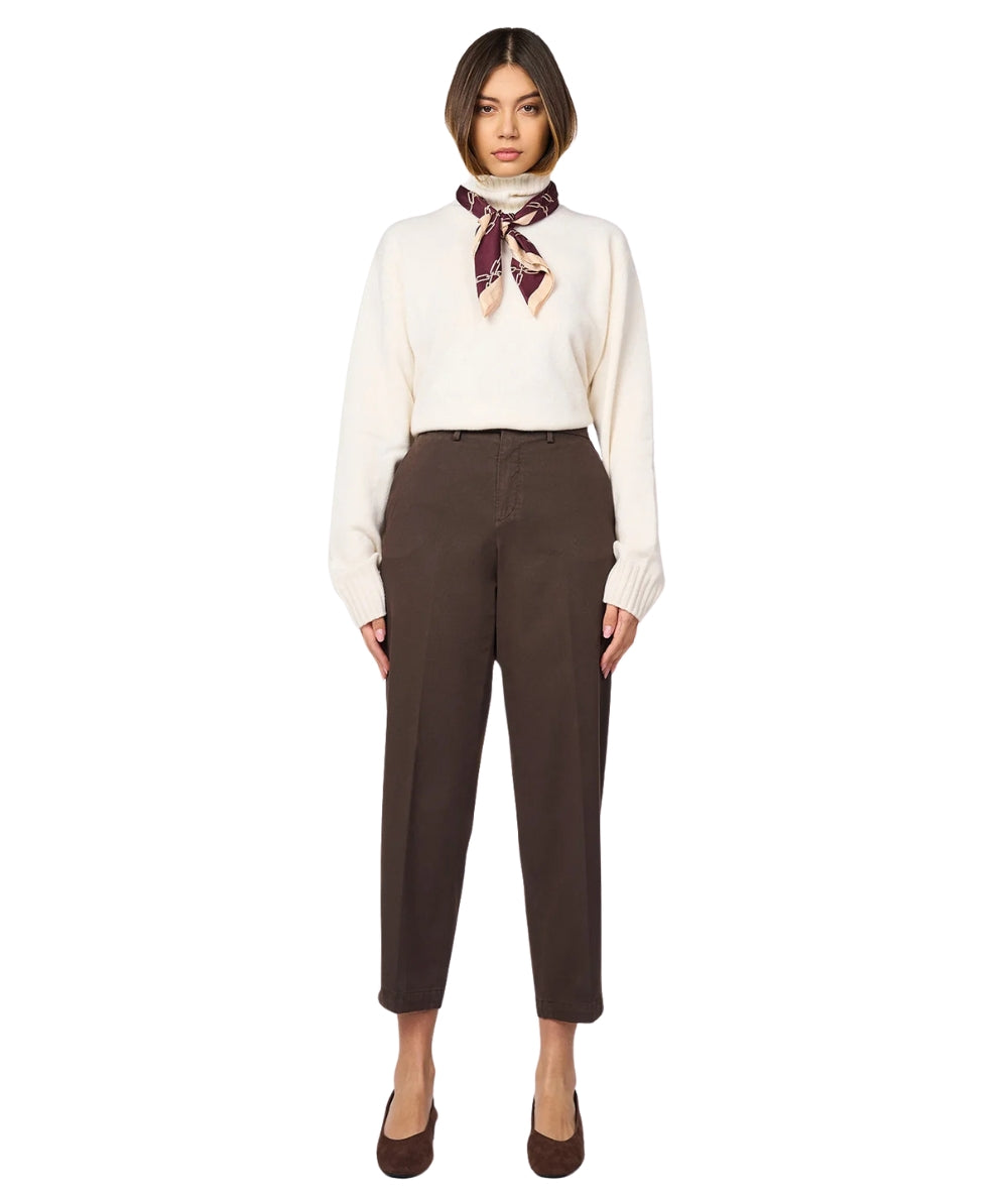 Briglia 1949 Pantalone in Gabardina Jean GW JEANGW/400003 Marrone
