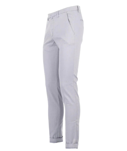 Briglia Pantaloni Chino Tessuto Operato BG03/324015 Azzurro Polveroso