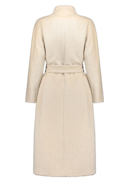 Cappotto di Max Mara in Baby Alpaca Ferino Color Albino