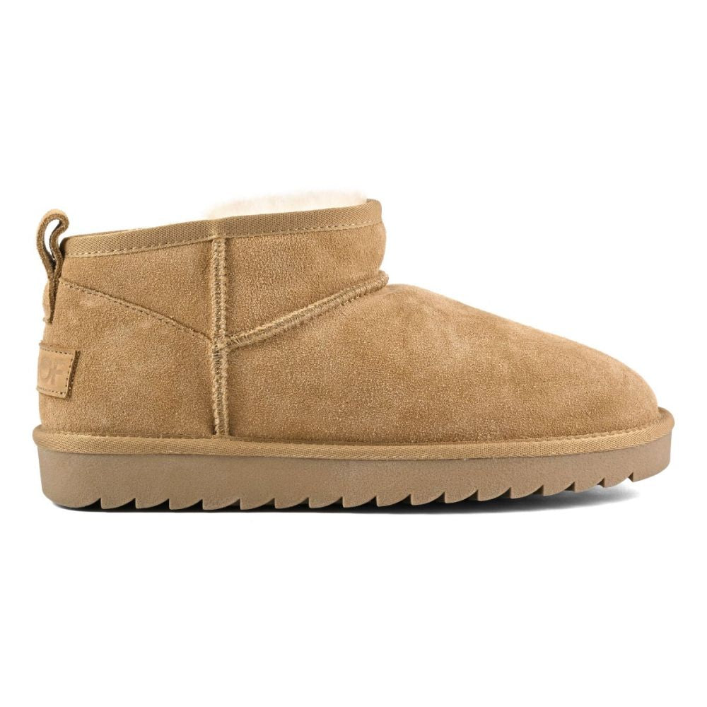 Colors of California Stivale Basso in Suede HC.SHEAR02 Beige Sabbia