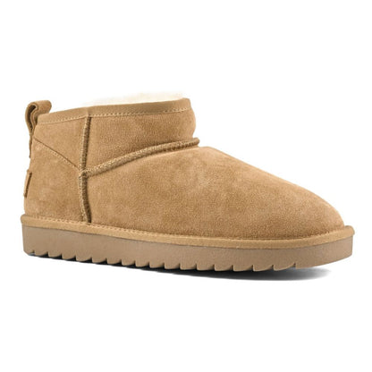 Colors of California Stivale Basso in Suede HC.SHEAR02 Beige Sabbia