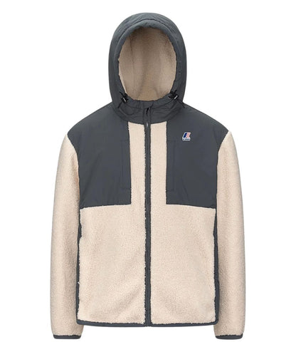 K-Way Giacca Samson 4.0 Orsetto K5122SW Grigio Ecrù