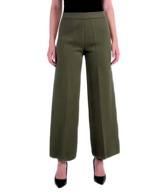 D.Exterior Pantalone in Maglia 61333 Verde Bosco