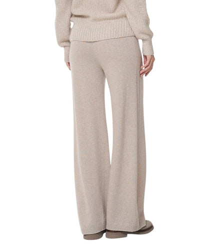 D.Exterior Pantalone in Misto Cashmere 61161 Gesso