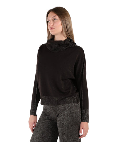 D.Exterior Maglia Reversibile con Collone 61426 Marrone