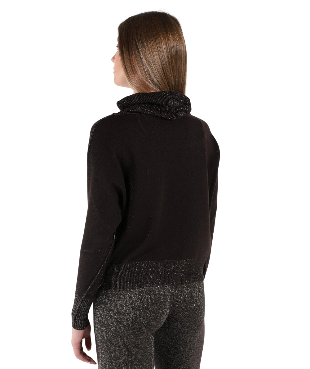 D.Exterior Maglia Reversibile con Collone 61426 Marrone