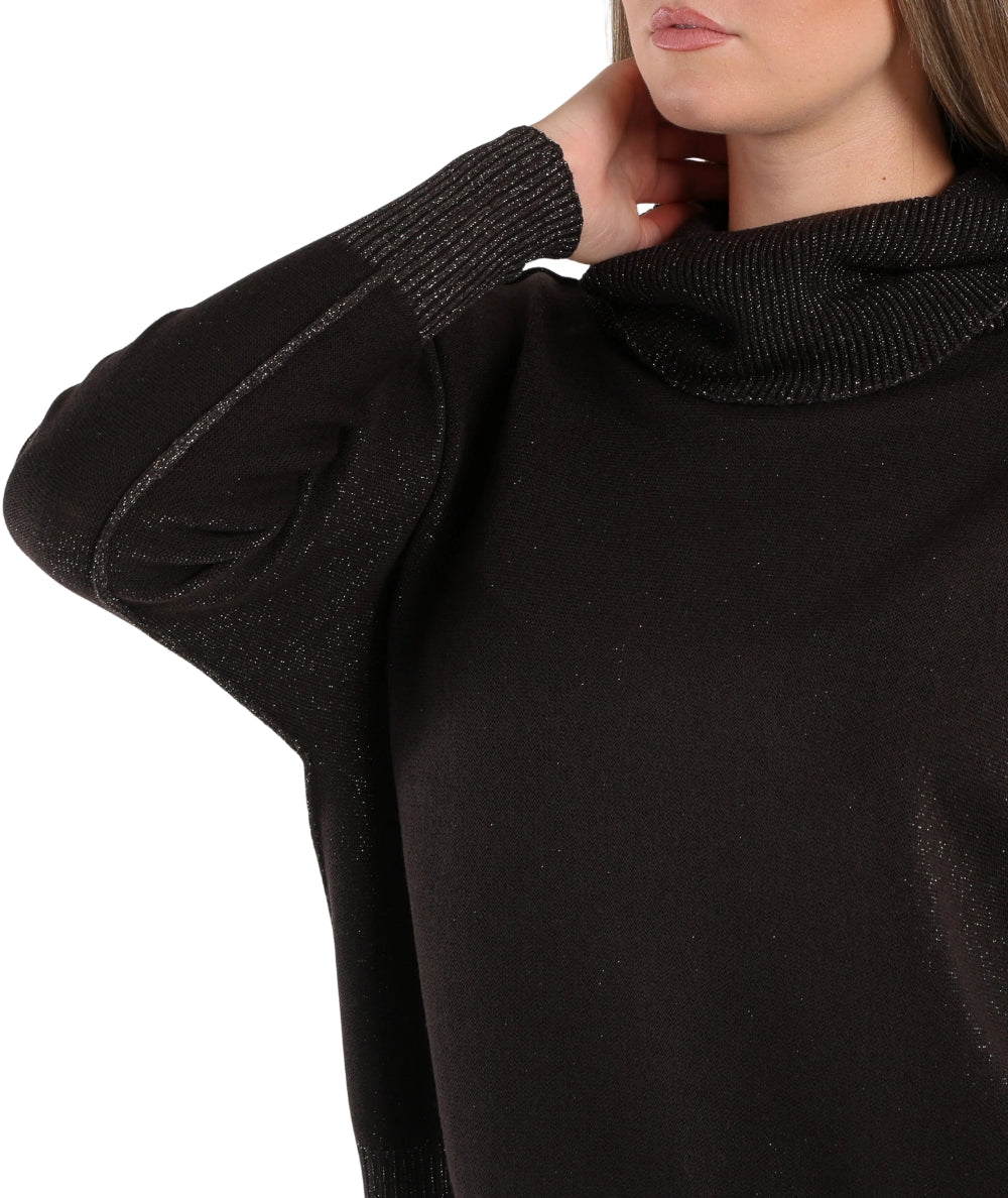 D.Exterior Maglia Reversibile con Collone 61426 Marrone