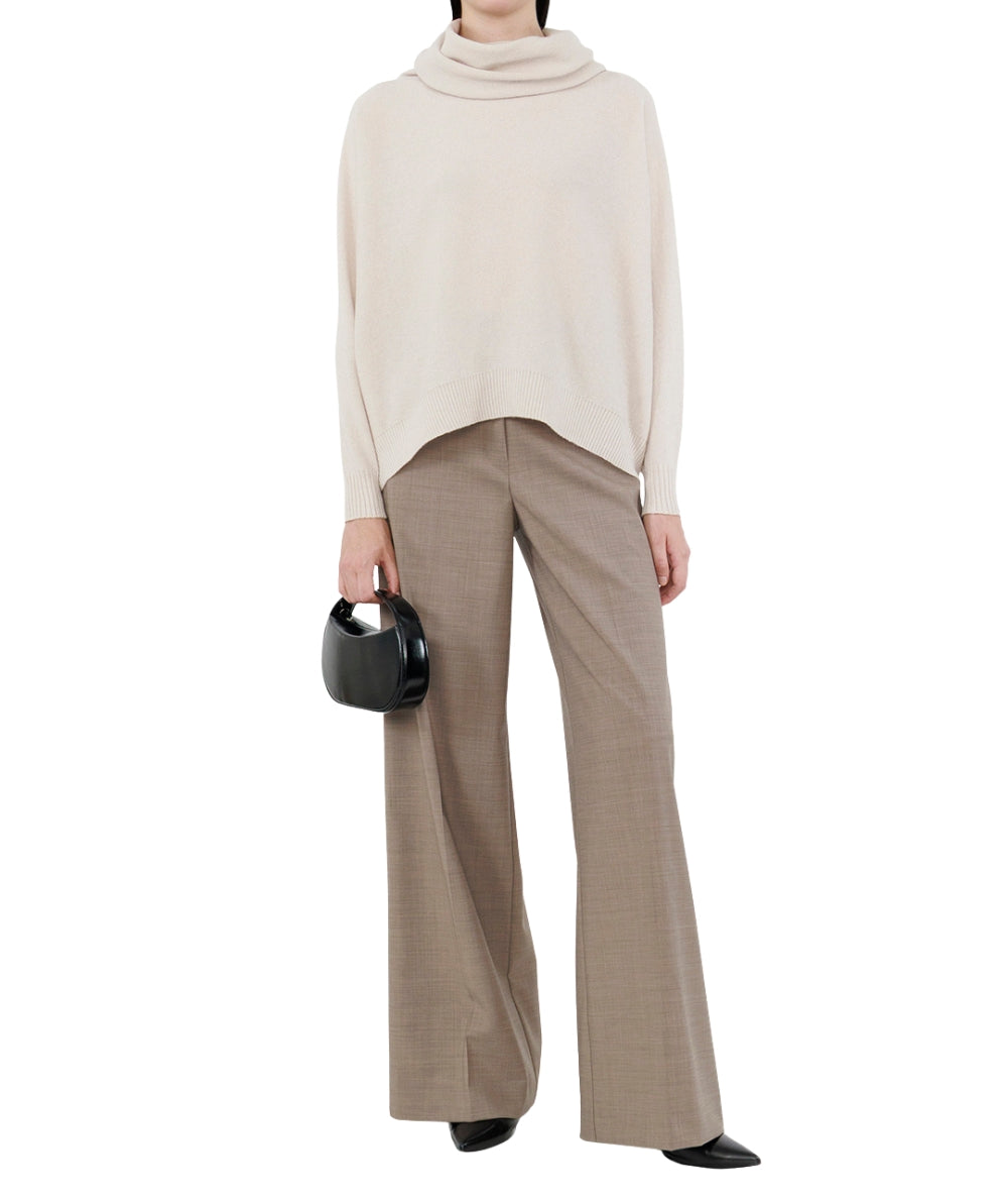 D.Exterior Maglione in Misto Cash 61157 Beige