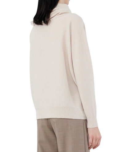 D.Exterior Maglione in Misto Cash 61157 Beige