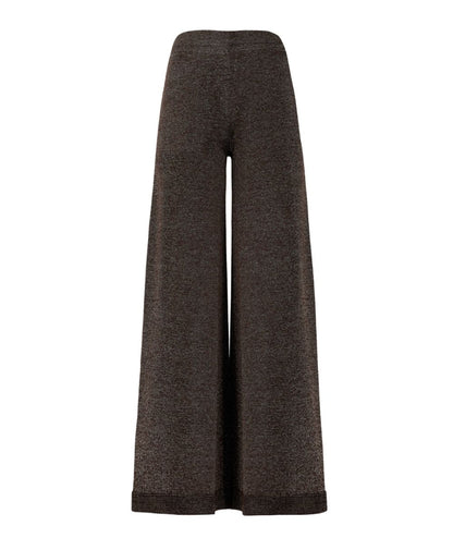 D.Exterior Pantalone Vanisé Lurex 61428 Marrone