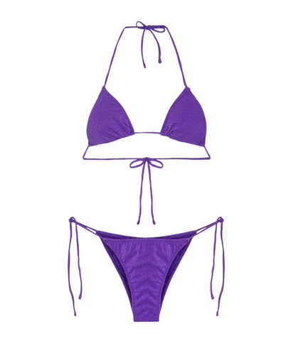 F**K Bikini Triangolo e Slip FK25-1140PR Viola