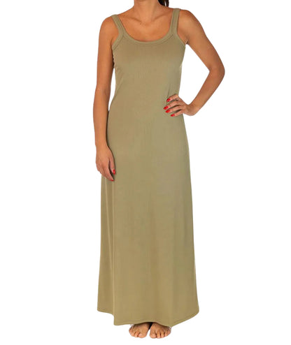 F**K Abito Lungo FK25-1956MG Verde Militare