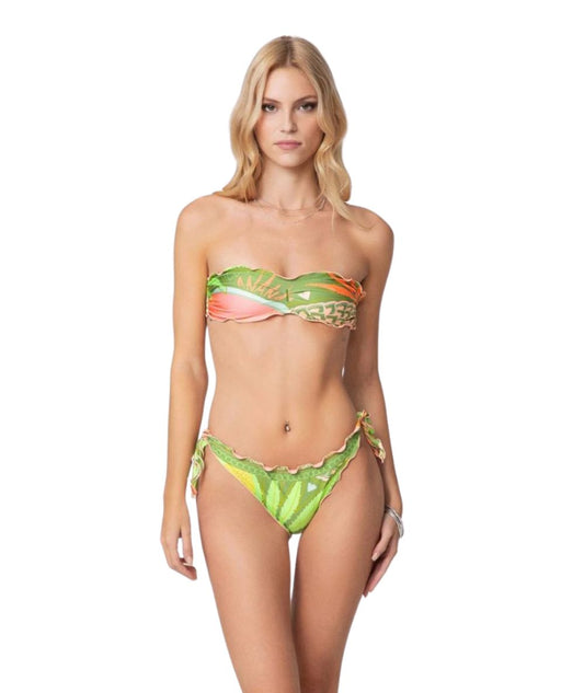 F**K Bikini Fascia e Slip FK25-2233X14 Verde