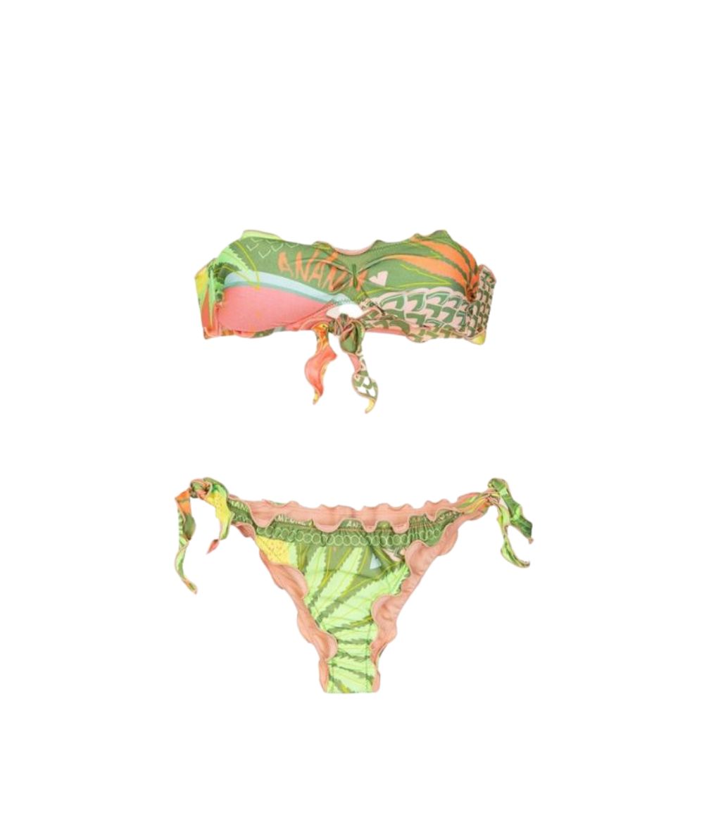 F**K Bikini Fascia e Slip FK25-2233X14 Verde