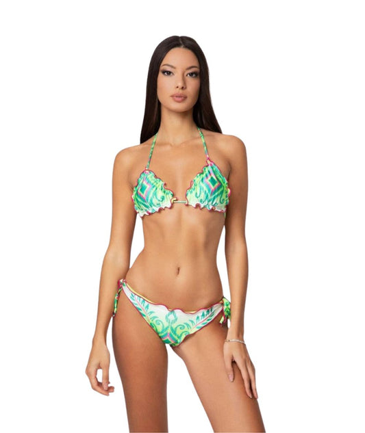 F**K Bikini Triangolo e Slip FK25-2216X55 Multicolore