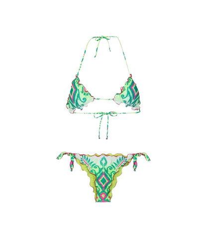 F**K Bikini Triangolo e Slip FK25-2216X55 Multicolore