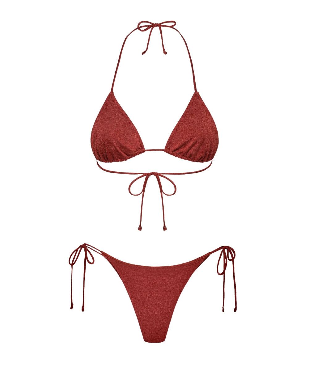 F**K Bikini Triangolo e Slip FK26-SW1800RU Ruggine