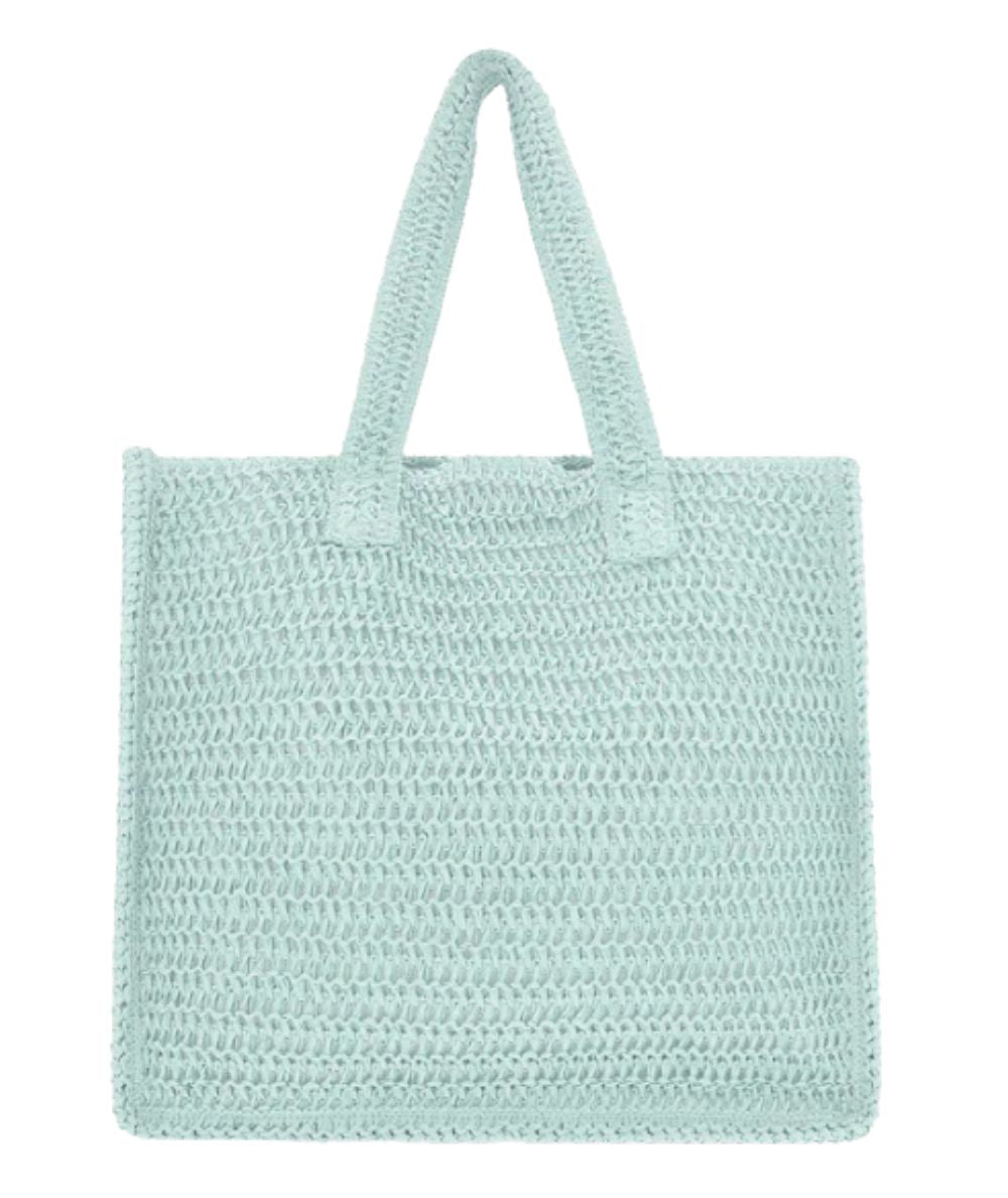 F**K Borsa Mare Tote FA25-A055AQ Verde Acqua