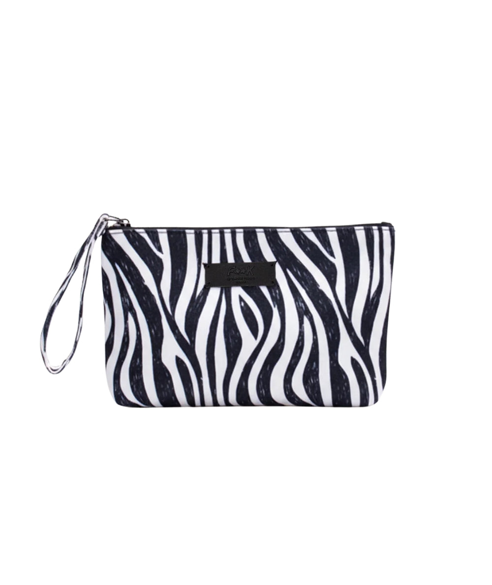 F**K Mini Pochette Zebrata FA26-SW0130X10 Bianco Nero