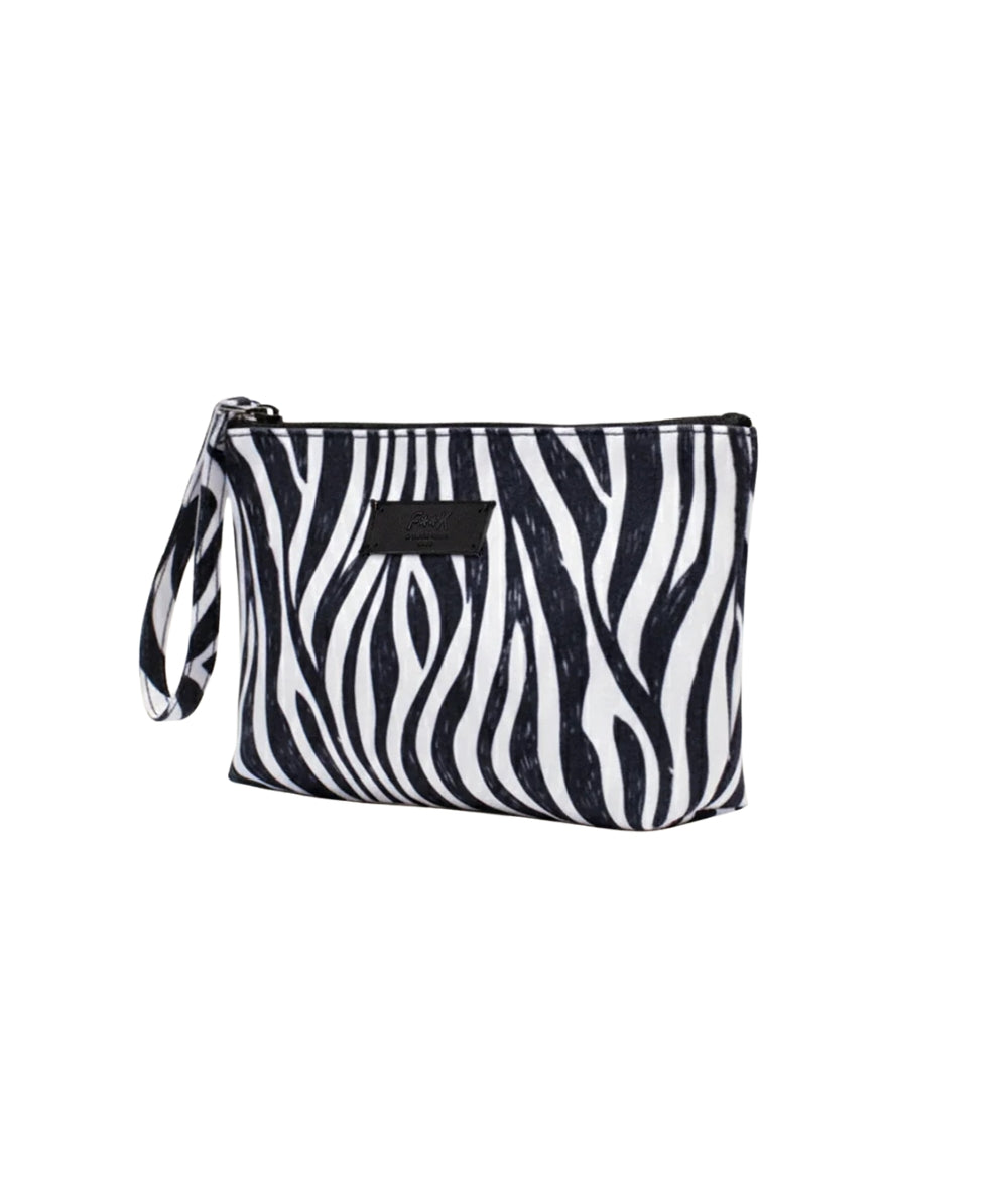 F**K Mini Pochette Zebrata FA26-SW0130X10 Bianco Nero