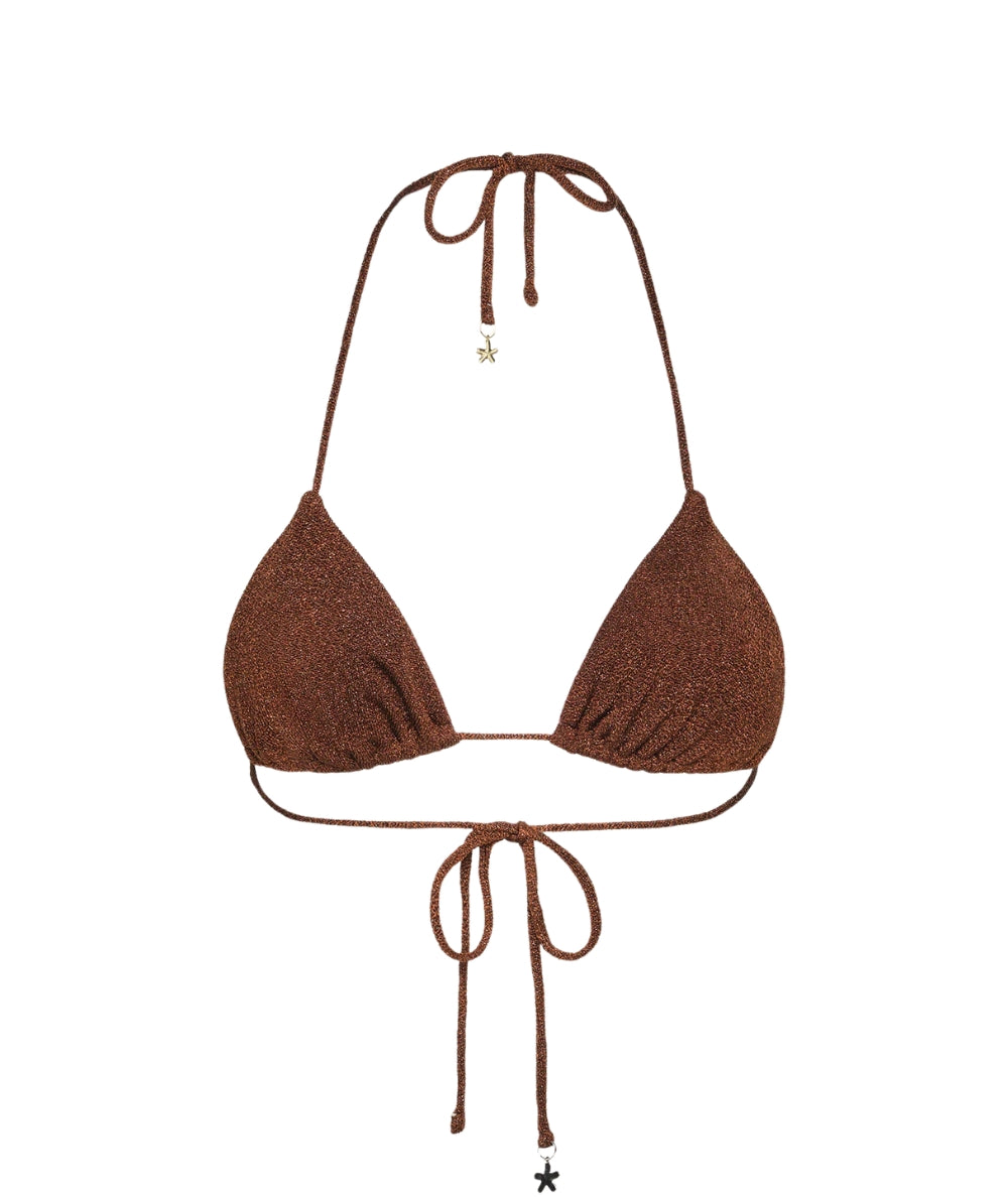 F**K Top Triangolo Regolabile FK26-SW1130BN Marrone 