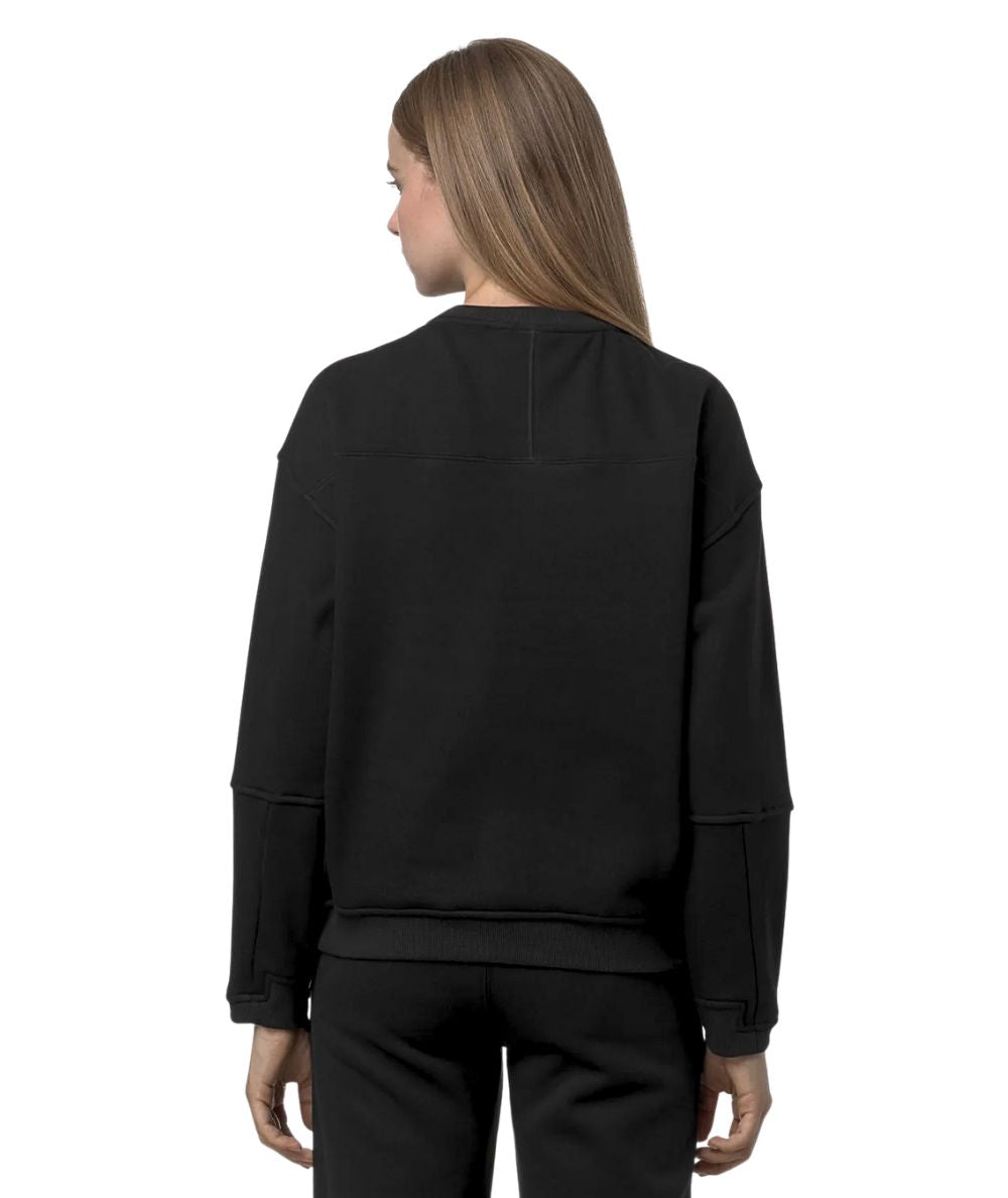 K-WAY Felpa Girocollo Noella Brushed Pc K6127MW Nero